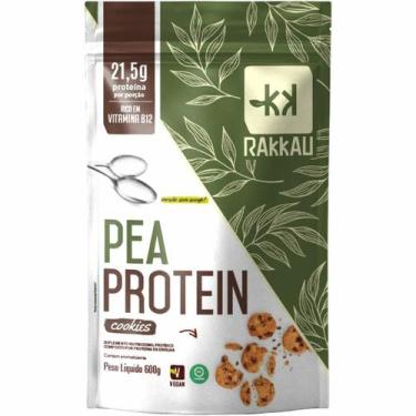 Imagem de Pea Protein Cookies Rakkau 600g - Vegano - Proteína Ervilha