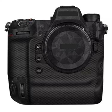 Imagem de Z 9 Adesivo de câmera anti-arranhões revestimento protetor de corpo película protetora capa para Nikon Z9 (triângulo preto)