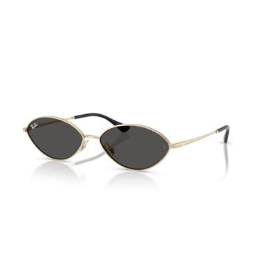 Imagem de Óculos de Sol Ray-Ban Kai 0RB3757 921387 Tam 59 / Ouro - Lentes Cinza Escuro