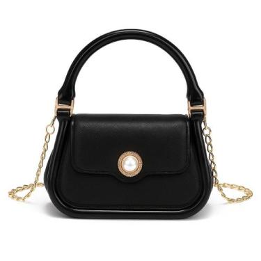 Imagem de Bolsa Feminina de Silicone Impermeável com Alça de Mão e Corrente - Ti
