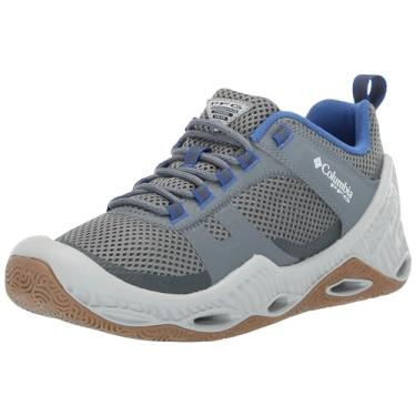 Imagem de Columbia Sapato náutico masculino PFG Pro Sport, Cinza cinza/azul vívido, 7.5
