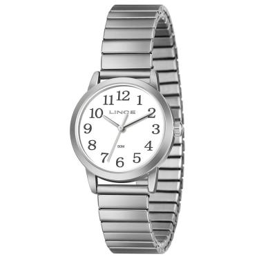 Imagem de Relógio Lince Feminino Ref: Lrmh266l32 B2sx Casual Mola Prateado