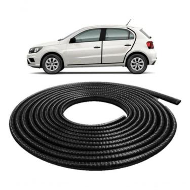 Imagem de 10m Borracha Couro Cobra Proteção Da Porta 7x14 Mm Gol G5 G6 [f103]
