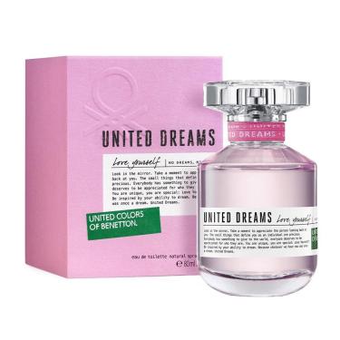 Imagem de Perfume Benetton United Dreams Love Yourself  Eau de Toilette 80 ml-Feminino