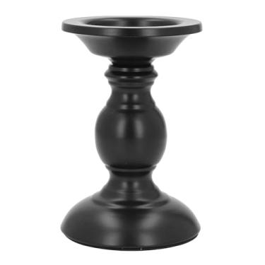 Imagem de TOPINCN Suporte de Vela de Ferro TOPINCN, Suporte de Castiçal Vintage para Centros de Mesa, Design Clássico de Coluna Romana, Decoração para Mesas de Jantar e Salas de Estar