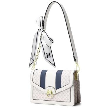 Imagem de BASABELA Bolsa clutch de strass para noite feminina formal elegante com alça de corrente para casamentos, coquetéis, festas de formatura, Azul, Small