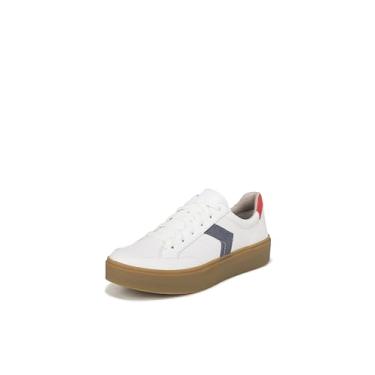 Imagem de Dr. Scholl's Shoes Tênis feminino Madison Lace Oxford, Nylon branco, 9.5