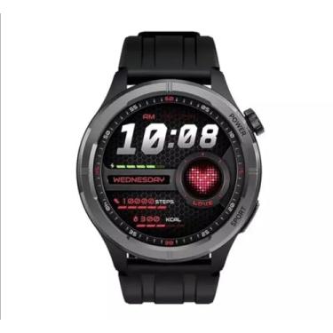 Imagem de Smartwatch Solar Neo Amoled A Prova Dagua, tela com nitidez espantosa, +150 Mostradores de Relógio, 127 modos de treino, até 30 dias de bateria (branco) (PRETO)