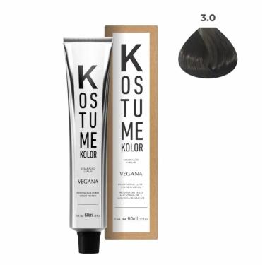 Imagem de Coloração Vegana Castanho Escuro 3.0 Kostume Kolor 60ml