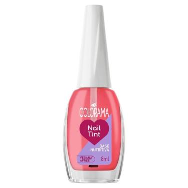 Imagem de Base de Unha Colorama Nail Tint Nutritiva Rosa Translucido 8ml