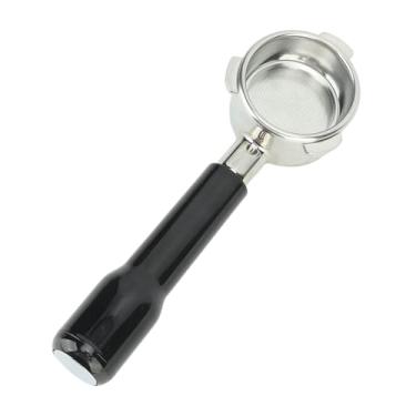 Imagem de Luqeeg Suporte Portaffiter de Aço Inoxidável Sem Fundo 54mm para Máquina de café Expresso Compatível Com 8 Séries (Preto)