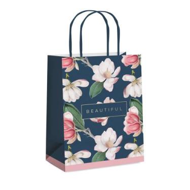 Imagem de Sacola de Papel - Pretty Magnolia - 10 unidades - Cromus - Rizzo, P