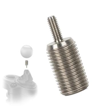 Imagem de Adaptador de alavanca de mudanças PSLER M12x1,25 modificado - Parafusos adaptadores para joystick da cabeça e alavanca de mudanças Game Shifter, compatível com volante de corrida G29 G923