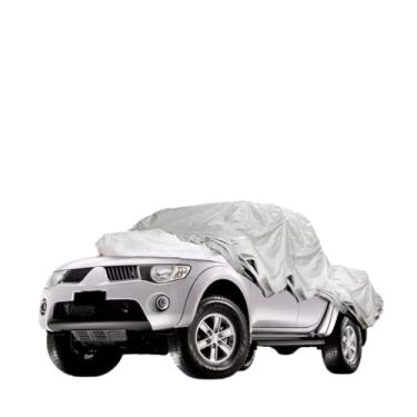 Imagem de Capa para Carro Impermeável com Cadeado - Proteção UV, Segurança Reforçada e 3 Tamanhos (P/M/G) (PICAPE/PICK-UP G)