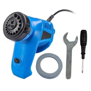 Imagem de RNXRZANK Afiador de Brocas Elétrico com Disco de Afiar, Chave Inglesa E Ferramenta de Afiar para Uso Doméstico - Robusto E Multiuso.