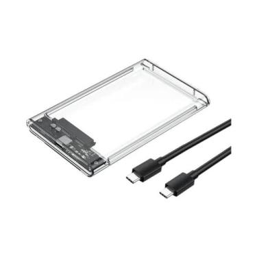 Imagem de Case Externo Para Disco Rígido De 2.5 Polegadas USB 3.0 Tipo C SATA Pa