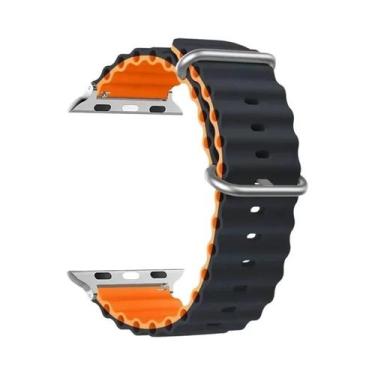 Imagem de Pulseiras Ocean Para Apple Watch Series 7 6 5 4 3 SE 8 Ultra Compatíve