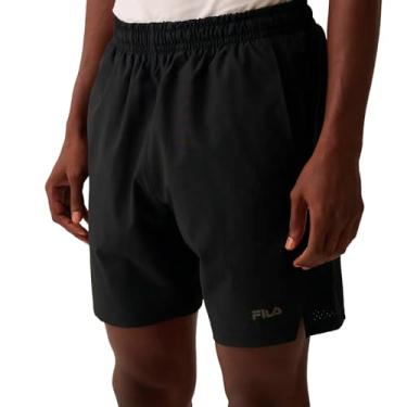 Imagem de Bermuda Masculina Fila Flex 8, Preto, GG