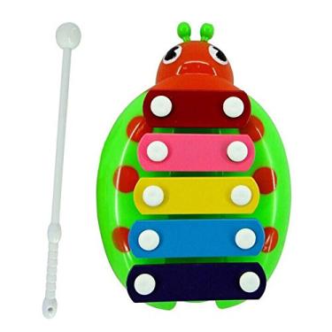 Imagem de Generic Brinquedo Musical Com Roda de Carrinho de Plástico para Crianças para Educação Infantil, Estimula o Talento e a Iluminação Musical, Adequado para Crianças, 1 Bastão Incluído