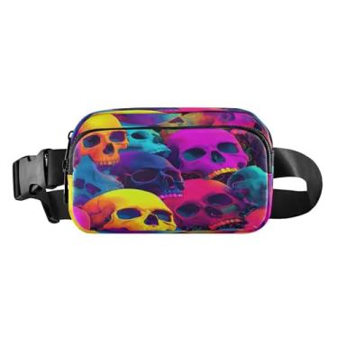 Imagem de CEBUGI Pochetes de caminhada para homens e mulheres, pochetes modernas resistentes à água com cinto ajustável para treino, viagem, corrida