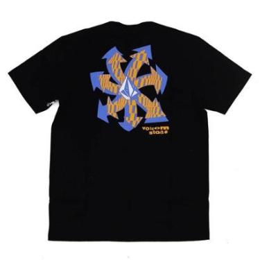 Imagem de Camiseta Volcom Typhoon - Preto-Masculino