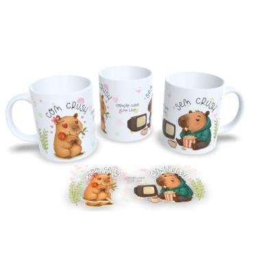 Imagem de Caneca de Cerâmica com Urso Professor, Frase Motivacional Educação, Design Aquarela Colorido Azul Verde Bege, 325ml, Resistente a Microondas (26)