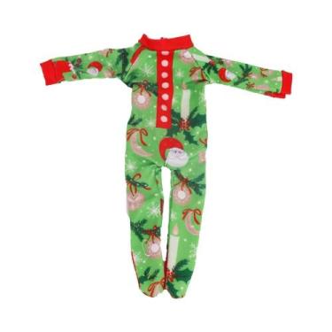 Imagem de Roupas De Natal Para Boneca De 30cm Suéter Macacão Pijamas Presente In
