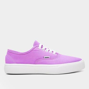 Imagem de Tênis Rainha Mont Car Comfort Unissex, Violeta, Branco, 38