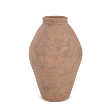 Imagem de Vaso Decorativo De Cerâmica Afunilado Terracota 50×31,5cm Mart
