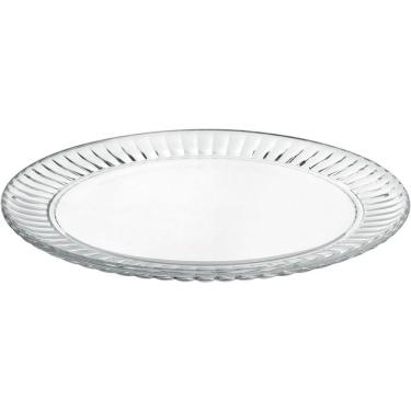 Imagem de Prato Bolo Boleira Redondo Home&co Vidro 2x31cm Transparente