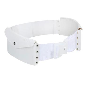 Imagem de Cinto Hajj para homens, 119 cm/152 cm, ajustável, com bolso com zíper e fivela, bolsa de dinheiro Hajj Umrah segura para peregrinos, bolsa de cintura confortável Ihram para homens muçulmanos, viagens