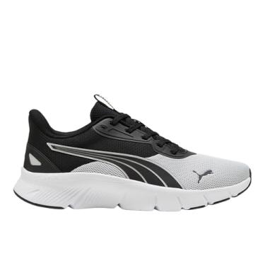 Imagem de PUMA Tênis masculino Flexfocus Lite Modern Cross Training, preto e cinza escuro, tamanho 38, Cinza claro e preto, 46