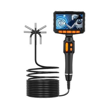 Imagem de Tela HD De 4,3 Polegadas 1080P 360 graus Câmera Endoscópica Articulada