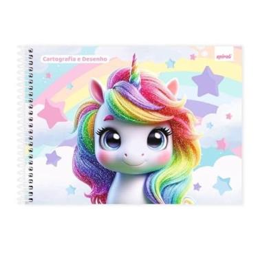 Imagem de Fantasy Caderno Cartografia e Desenho Capa Dura 80 fls