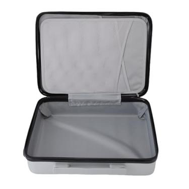 Imagem de Diydeg Organizador de Documentos, Caixa de Documentos Com Vários Compartimentos, Estojo Rígido para Com Trava de Combinação para Certificados de Passaporte de Dinheiro