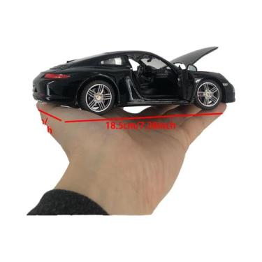 Imagem de Modelo De Carro Porsche 911 Carrera S Em Escala 1:24 Em Liga De Zinco 