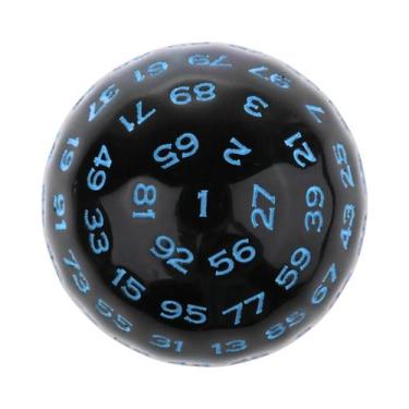 Imagem de Dados De 100 Lados Em Acrílico Com Números De 1 a 100 Para Jogos De Ta