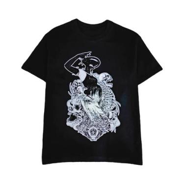 Imagem de Camiseta De Manga Curta Chainsaw Man, Álbum Japonês, Casal Guerra Demô