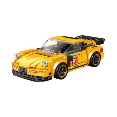 Imagem de Conjunto De Blocos De Montar De Veículo Esportivo De Corrida Série Vel