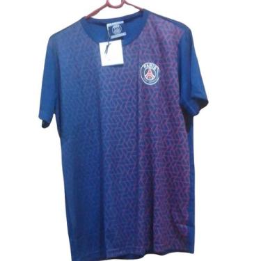 Imagem de Camisa Masculina Paris Saint German PSG Balboa, Azul, P