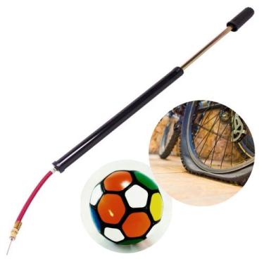 Imagem de Bomba De Ar Manual P/ Pneu De Bicicleta E Bola Futebol Volei - Bel, Pr