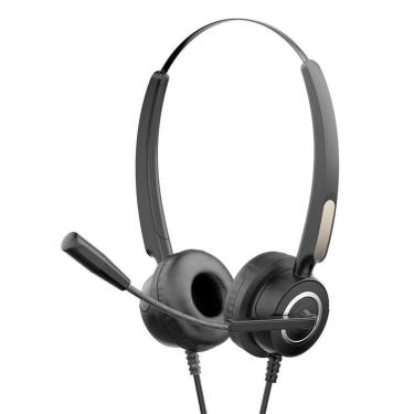 Imagem de Headset HP DHE-8000, Drivers 30mm, USB, Plug And Play, Com Microfone Flexível-Unissex