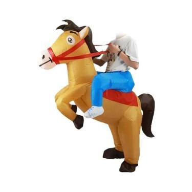 Imagem de Fantasia Inflável De Galo Engraçada Para Adultos, Fantasia De Hallowee