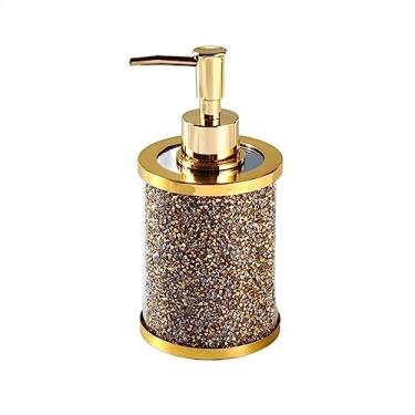 Imagem de Dispensador de sabão líquido para cozinha, banheiro, shampoo, duche, gel, garrafa dispensadora, 130 ml, vidro de alta qualidade, dispensador de sabonete, bomba de sabão para casa de banho (A)