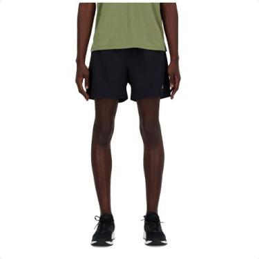Imagem de Shorts New Balance Sport Essentials Run Masculino, G, Preto