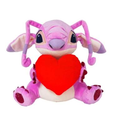 Imagem de Pelúcia Angel Coração 30cm com Luz e Som Multikids - BR1514