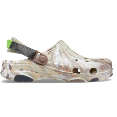 Imagem de Sandália crocs classic all terrian marbled clog bone/multi-Masculino