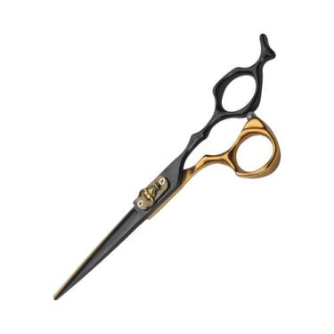 Imagem de Tesoura Profissional De Cabeleireiro 6 Peças: Tesoura De Desbaste Afia