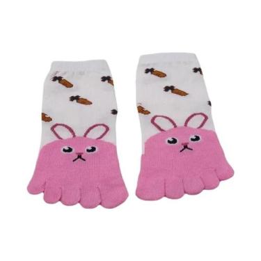 Imagem de Meias De Algodão Com Padrão De Animais Kawaii Para Crianças, Meninos E