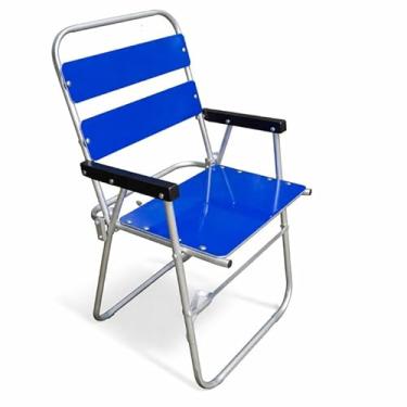 Imagem de Cadeira Dobrável Flamingo M1 Alumínio 100% Ergonômica Alta Leve Brilho - F087 / F0100